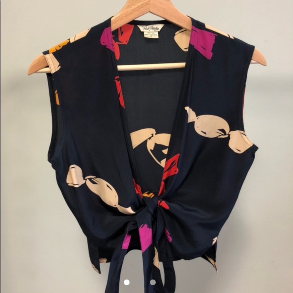 Silk Wrap top